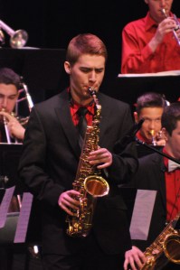 Henry Parker at the UWEC Jazz Fest.